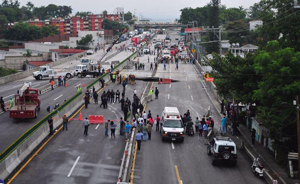 Esta obra costó 2 mil 200 millones de pesos y fue inaugurada hace tres meses.