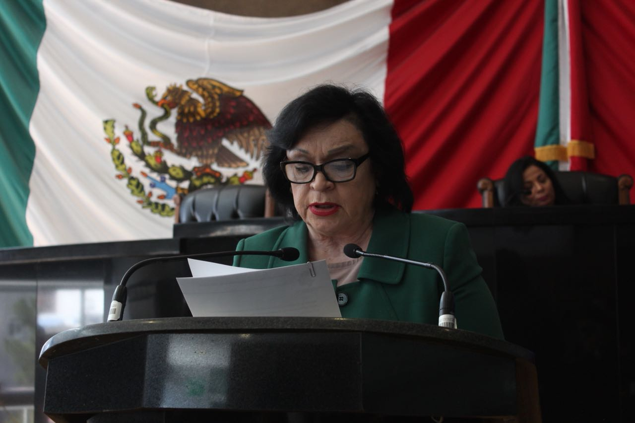 Isela Torres Hernández, coordinadora parlamentaria del PRI en el Congreso de Chihuahua.