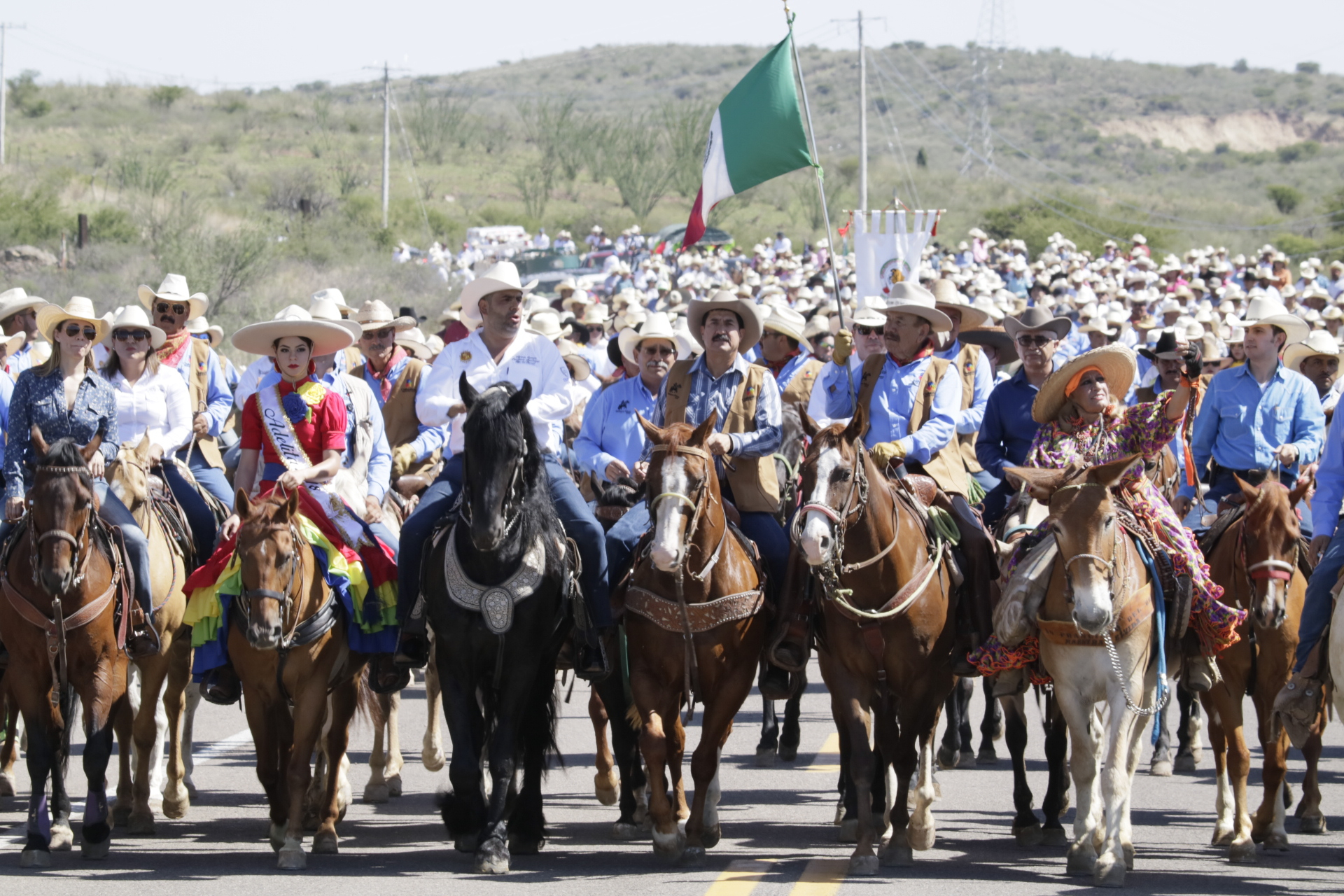 La Cabalgata Villista es una tradición histórica en Parral, Chihuahua.