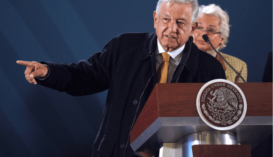 Andrés Manuel López Obrador, presidente de México.