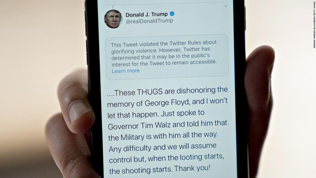 El presidente de Estados Unidos Donald Trump es uno de los principales usuarios de Twitter.