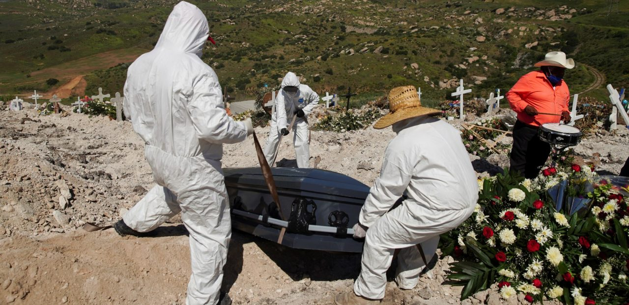 México es el cuarto país con más muertos por coronavirus en el mundo.