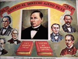 En 1860, El Presidente Mexicano, Benito Juárez, Proclamó Las Leyes De Reforma De 1857.