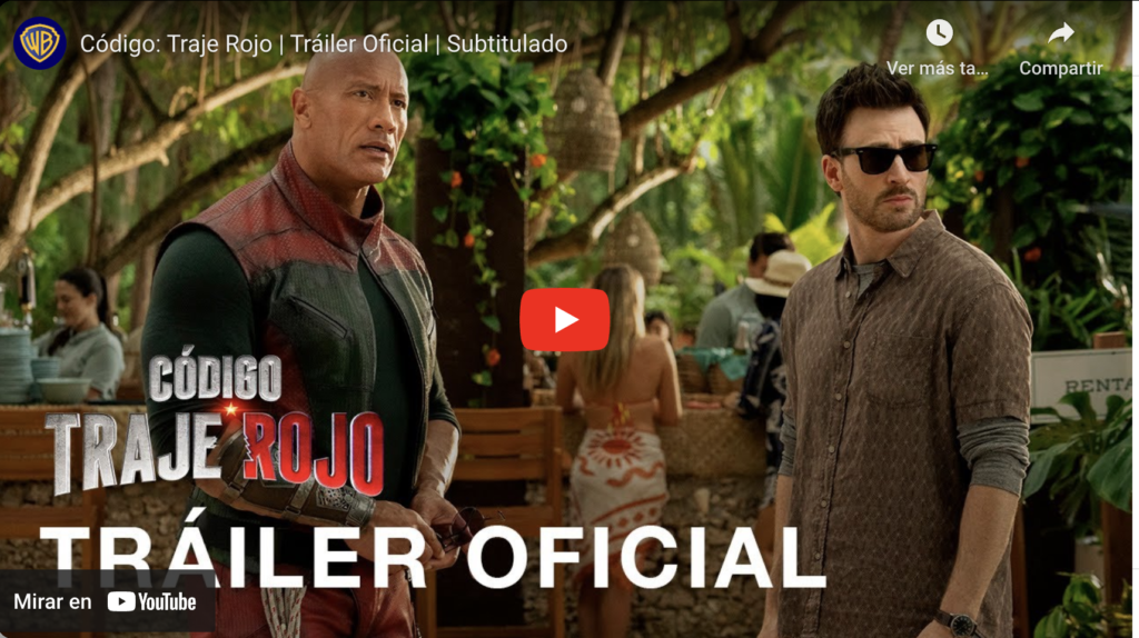 Codigo Traje Rojo Trailer Oficial Warner Bros