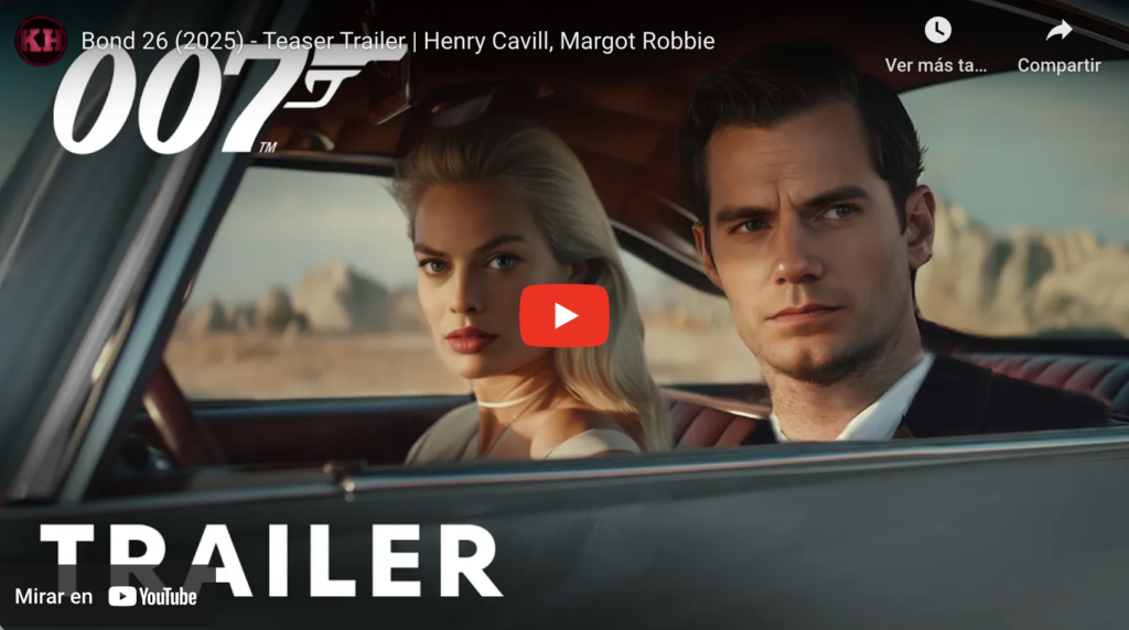 Jamie Bond Teaser Trailer Henry Cavill & Margot Robbie