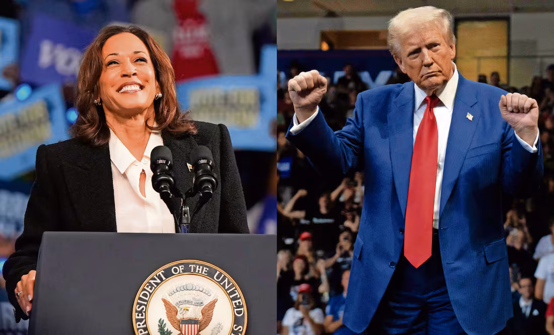 México Bajo Presión Por La Elección Entre Kamala Harris Y Donald Trump