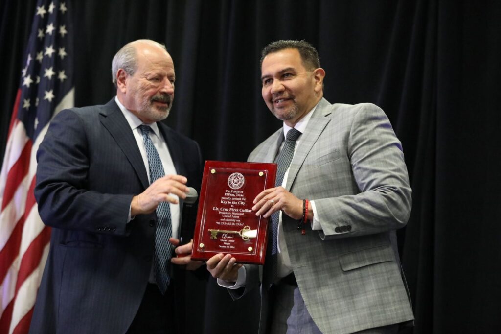 Participa Pérez Cuéllar En Homenaje Al Alcalde De El Paso, Texas, Oscar Leeser