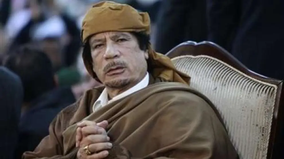 El Dictador Libio Muamar El Gadafi Fue Asesinado Por Los Rebeldes En Sirte Apoyados Por Eu