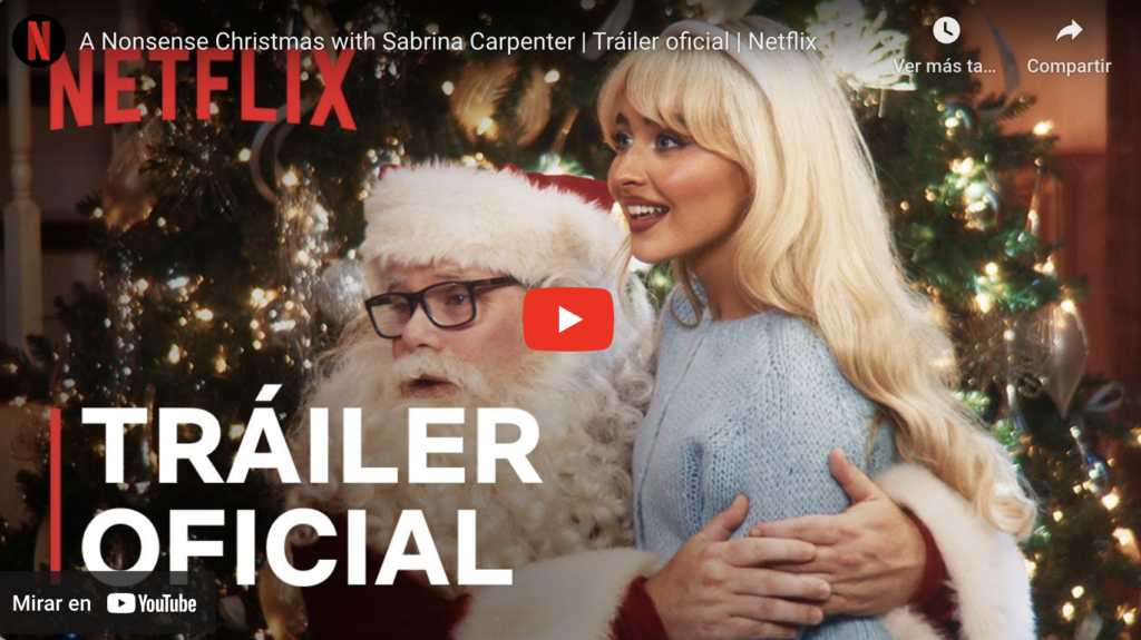 A Nonsense Christmas With Sabrina Carpenter | Tráiler Oficial | Netflix