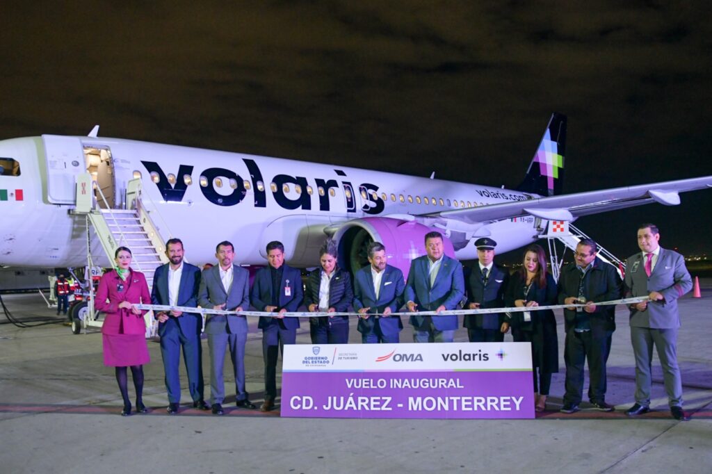 Volaris Inicia Operaciones Con Vuelo Directo Entre Monterrey Y Ciudad Juárez