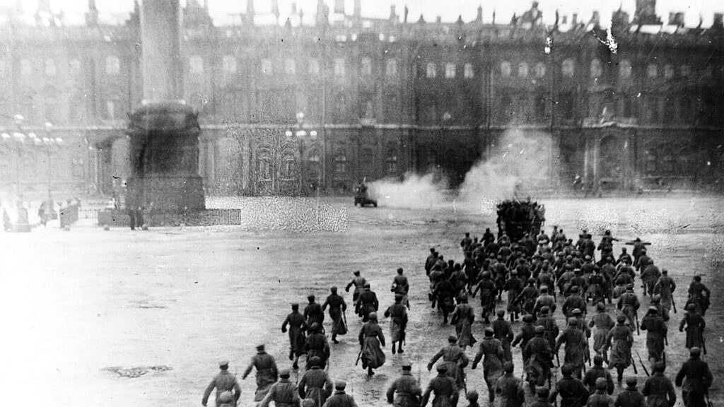 Inicia La Revolución Rusa Con La Caída Del Gobierno Y La Toma Del Palacio De Invierno 2