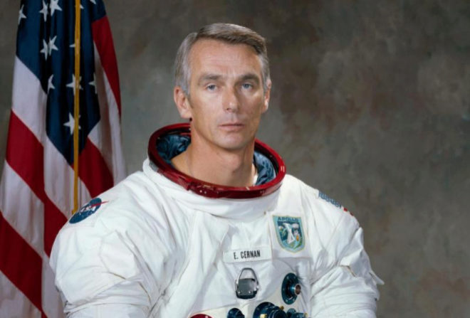 El Cosmonauta Estadounidense Eugene Cernan, Al Mando De La Misión Apolo Xvii