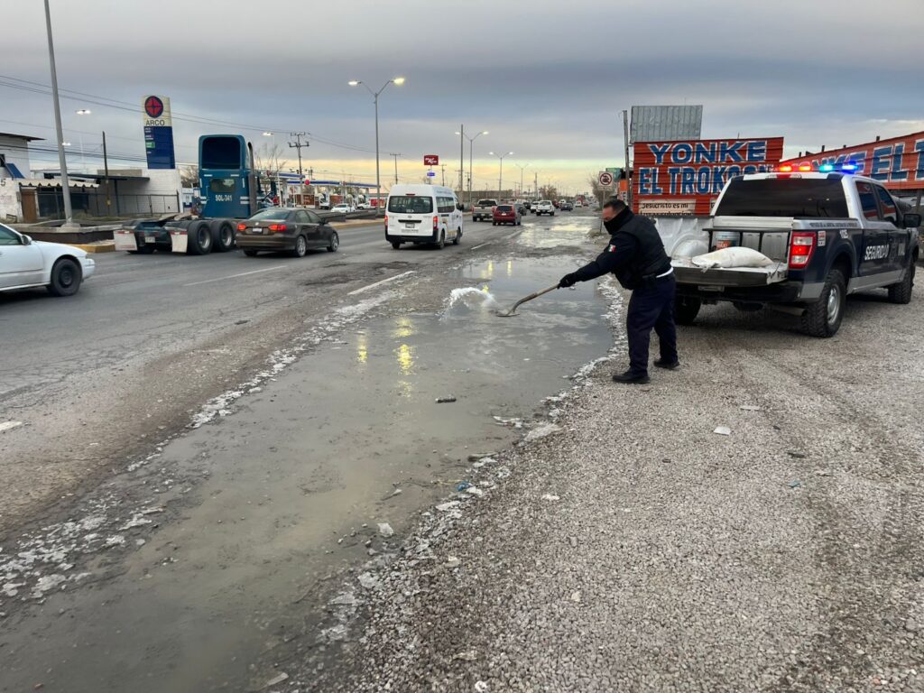Ante Posible Cristalización De Calles Seguridad Vial Pide Conducir Con Precaución