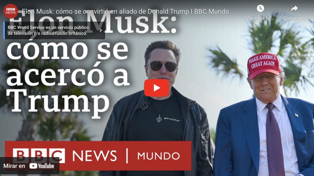 Cómo Se Convirtió Elon Musk En Aliado De Trump I Bbc Mundo