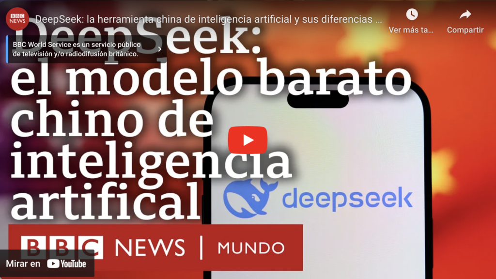 Deepseek La Herramienta China De Ia; Diferencias Con Chatgpt O Gemini | Bbc Mundo