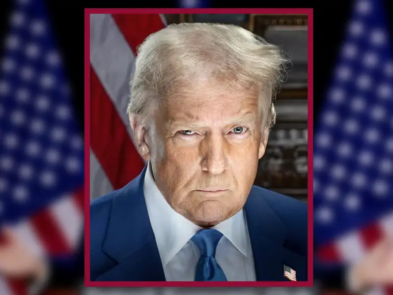 Donald Trump Revela Retrato Oficial Para Su Segundo Mandato En Estados Unidos