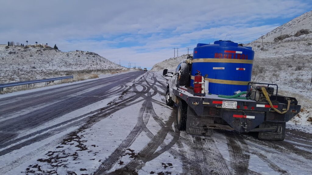 Piden Tener Precaución Por Congelamiento De Calles Y Carreteras En Chihuahua