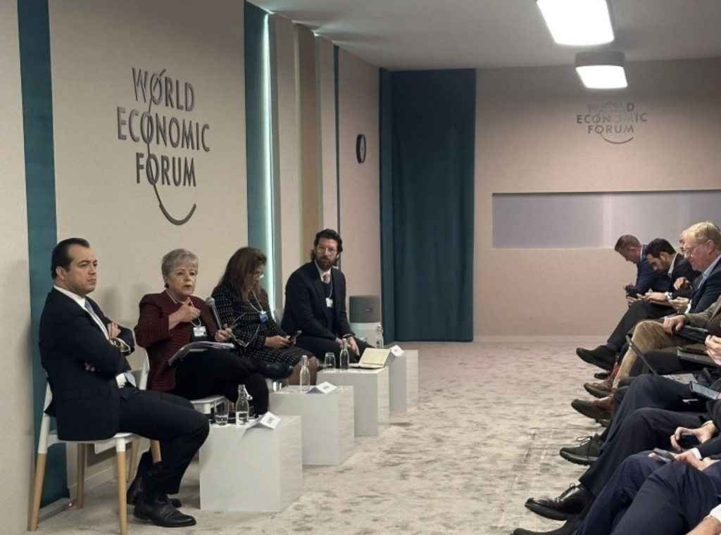 Presenta Alicia Bárcena El Plan México Durante Foro Económico De Davos