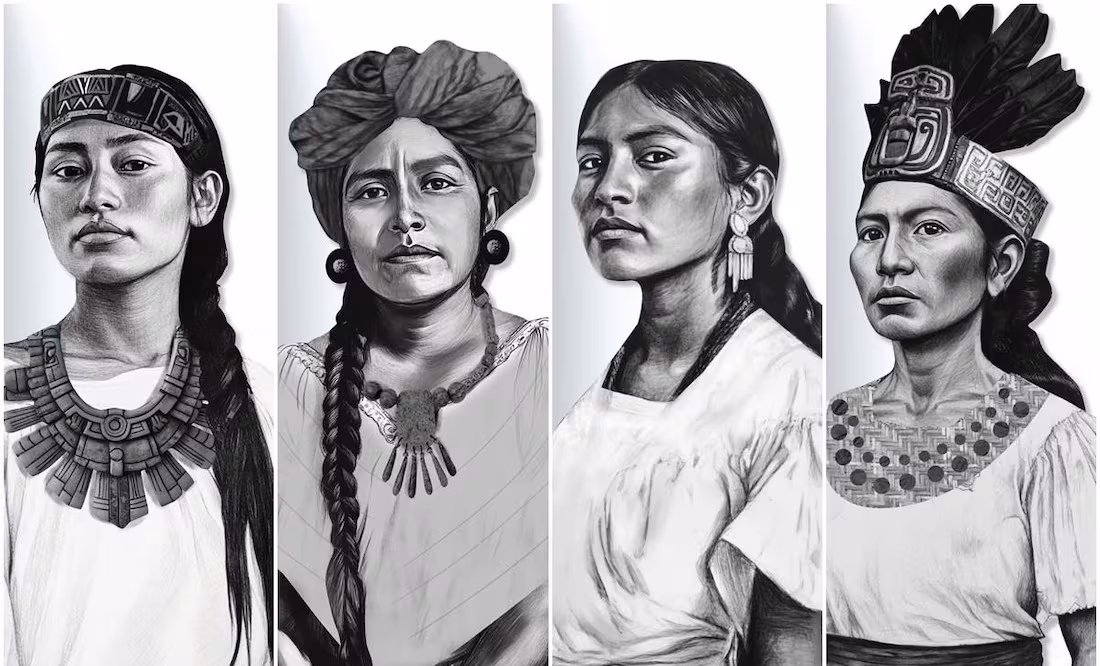 Presentan Nueva Imagen Del Gobierno De México Para 2025; Le Dedicarán Todo El Año A La Mujer Indígena Mexicana