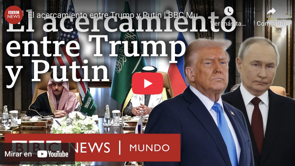 El Acercamiento Entre Donald Trump Y Vladimir Putin | Bbc