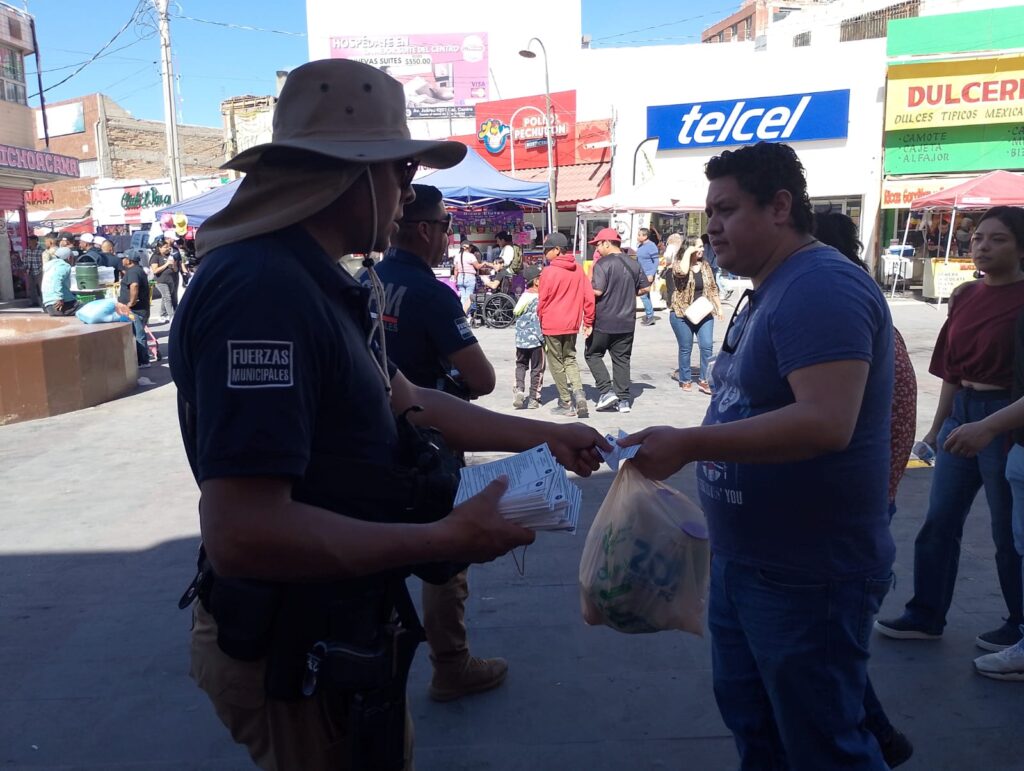 Jornada De Reclutamiento De La Academia De Policía En El Centro Histórico