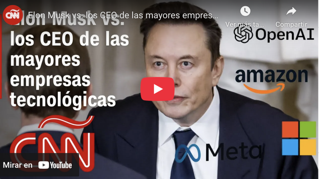 Musk Vs Ceos De Las Mayores Empresas Tecnológicas | Cnn