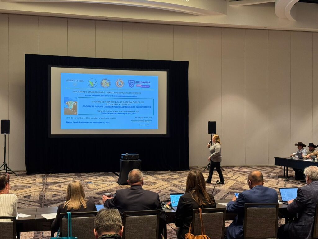Presentan Avances Contra La Tuberculosis Bovina En Cumbre Binacional En Eu