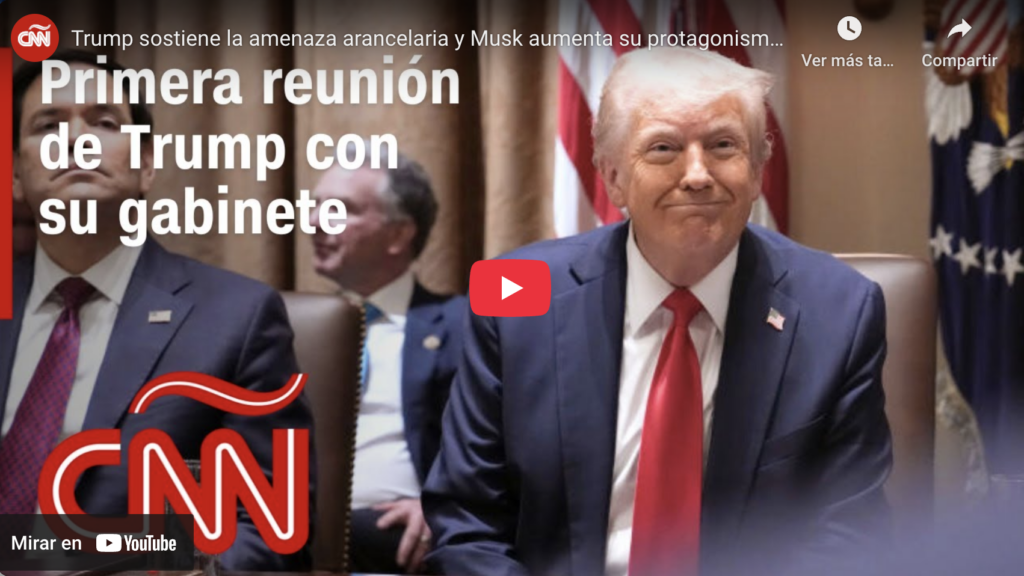 Trump Reitera Aranceles Y Elon Musk Aumenta Protagonismo En Gabinete | Bbc