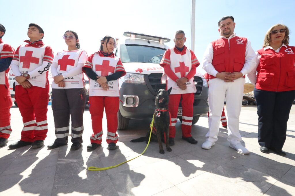 Arranca colecta nacional 2025 y celebran el 115 aniversario de la cruz roja mexicana