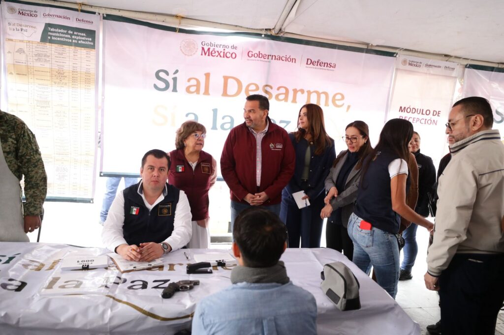 Arranca La Campaña %22sí Al Desarme, Sí A La Paz%22 En La Zona Centro De Ciudad Juárez