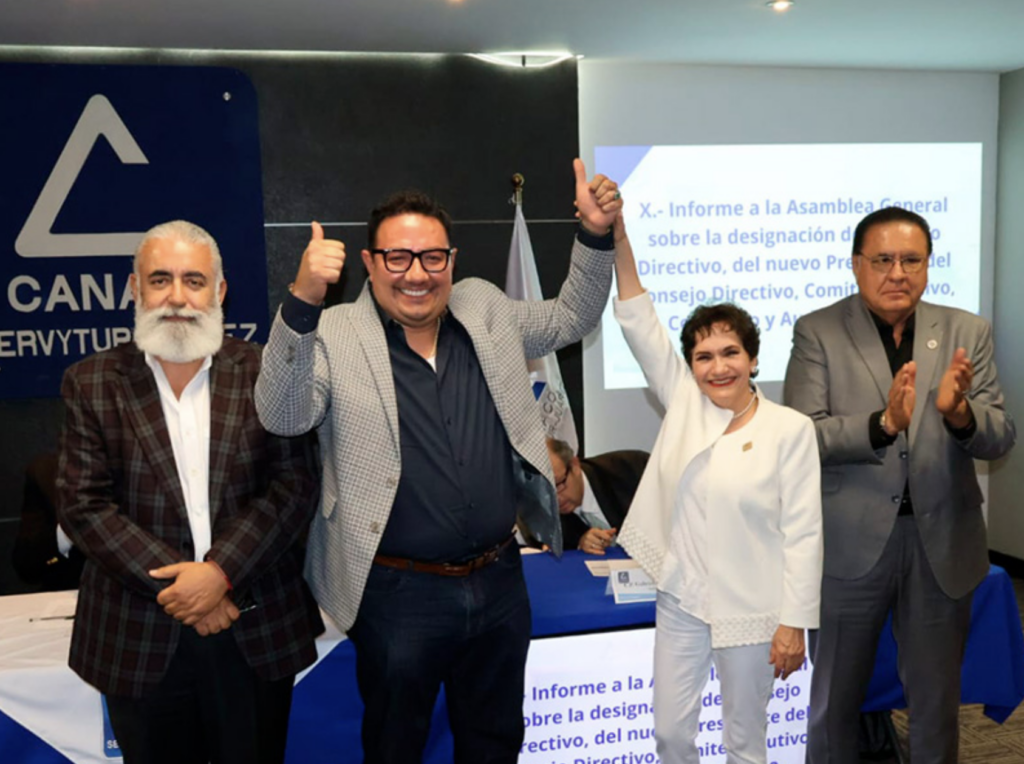 Arrasa iván pérez en votación y es el nuevo presidente de la canaco en ciudad juárez