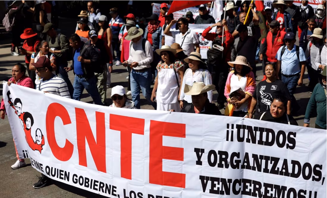 Cnte logra acuerdo con sheinbaum; gobierno retira iniciativa de reforma issste