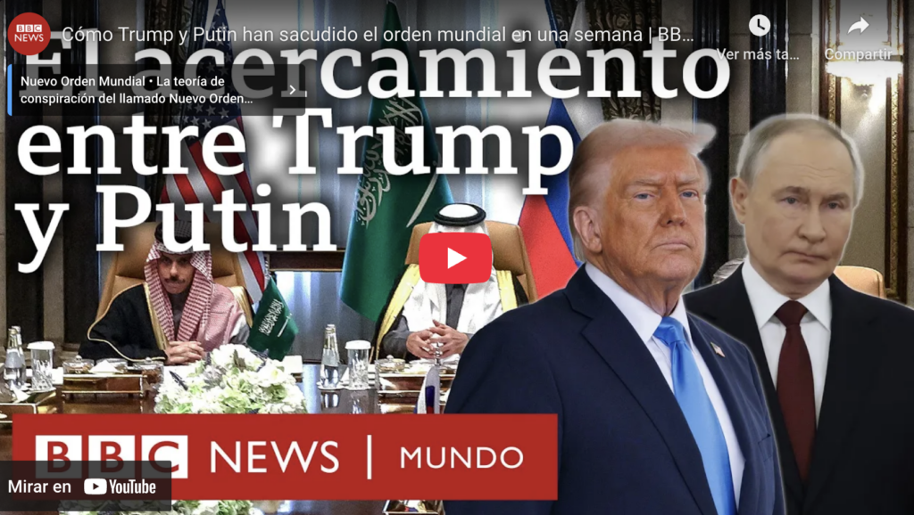 Cómo trump y putin han sacudido el orden mundial | bbc
