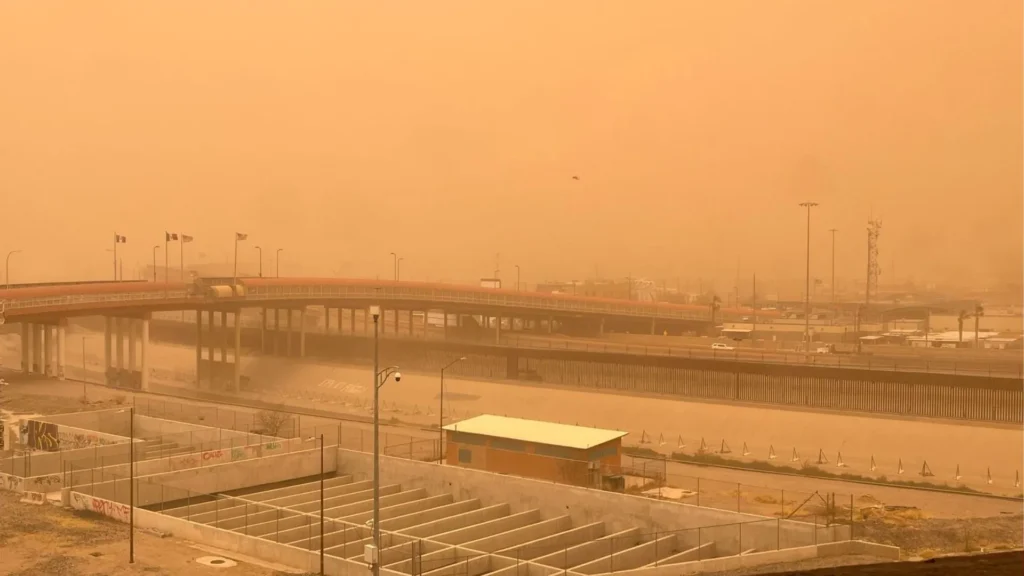 Emiten nueva alerta preventiva para este martes por fuertes vientos en juárez