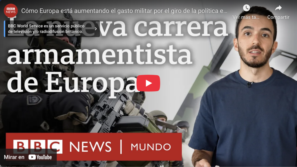 Europa aumenta su gasto militar por la política de trump | bbc
