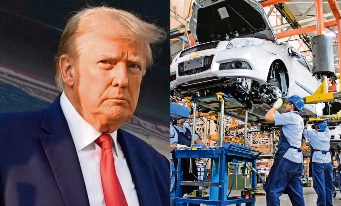 Trump impone aranceles de 25% a autos que no se produzcan en eu; iniciarán de manera gradual desde 2.5%