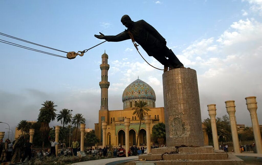 2003, cae el régimen de sadam husein