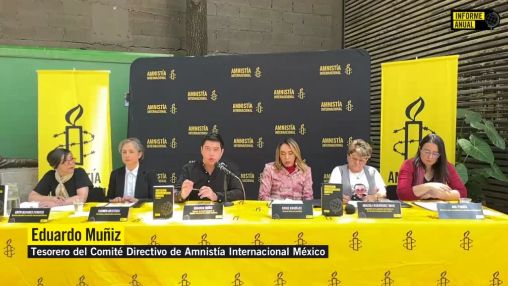 %22méxico sigue enfrentando profundas violaciones a dh%22 amnistía internacional
