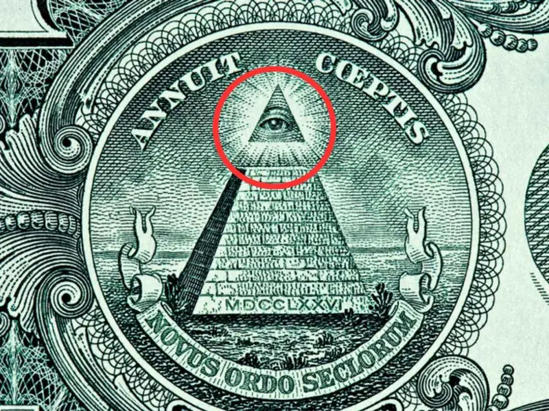 Éste es el significado real de la pirámide con el ojo en los billetes de un dólar