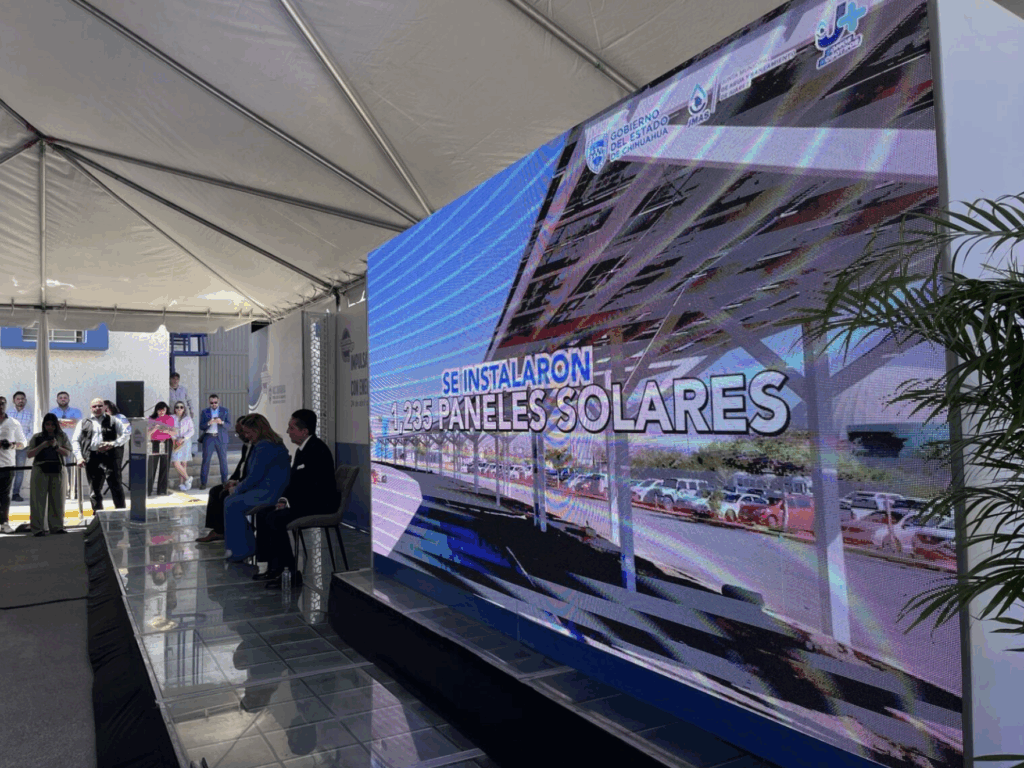 Inaugura maru módulos fotovoltaicos y garantiza la operatividad de la jmas