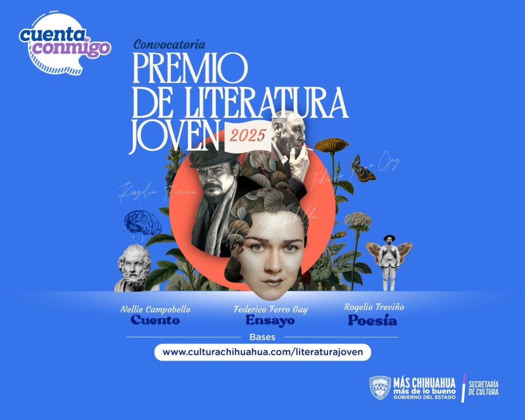 Invita cultura a participar en la convocatoria del %22premio literatura joven 2025%22