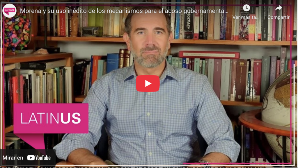 Morena y su inédito mecanismo para el acoso gubernamental lorenzo córdova