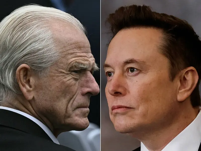 Musk se enfrenta con asesor de trump %22es más tonto que un saco de ladrillos%22