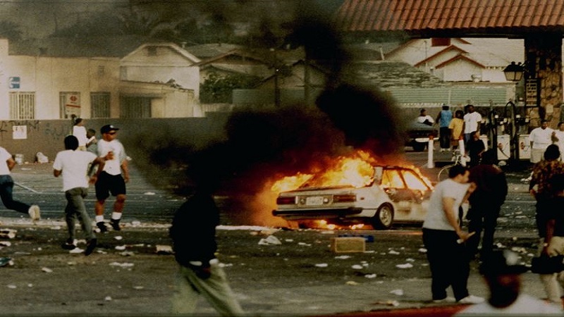 Disturbios en los angeles 1992