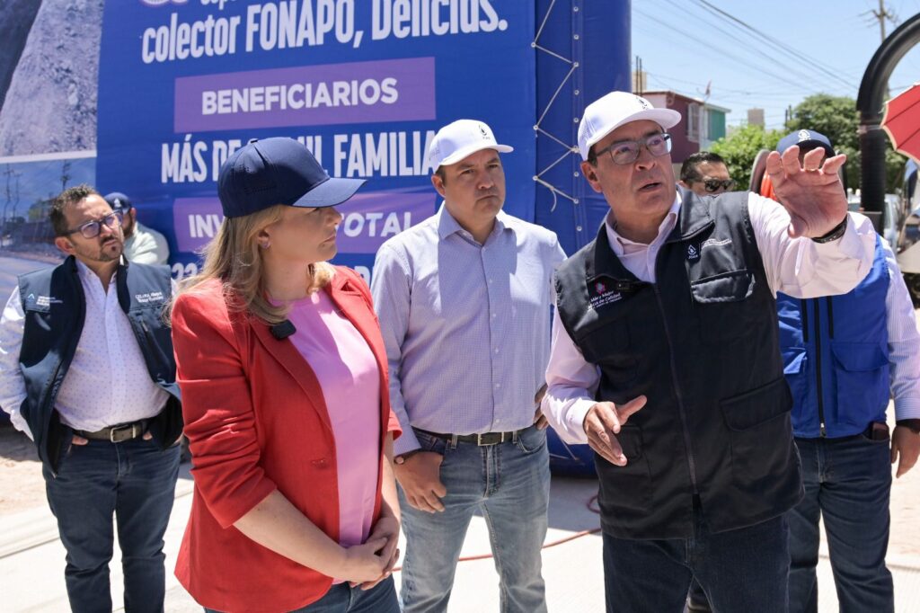 Impulsa maru desarrollo en delicias con nuevas obras de infraestructura hidráulica