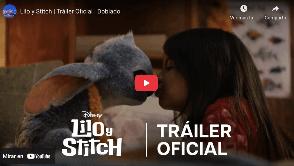 Lilo y stitch | tráiler oficial | estreno disney studios la