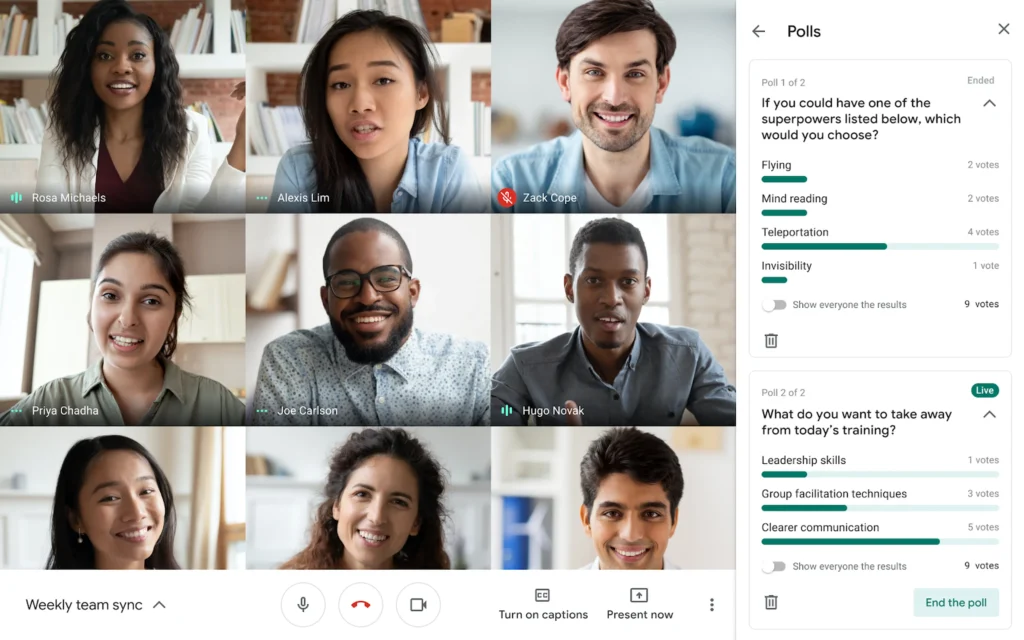 Se acabaron las barreras google meet traducirá tiempo real entre inglés y español