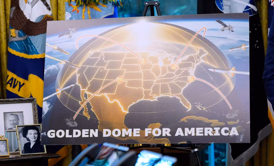Trump anuncia construcción de %22cúpula dorada%22 de 175 mil millones para proteger a eu