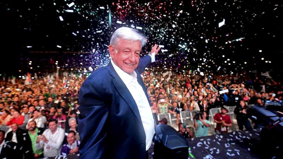 2018, andrés manuel lópez obrador gana las elecciones presidenciales