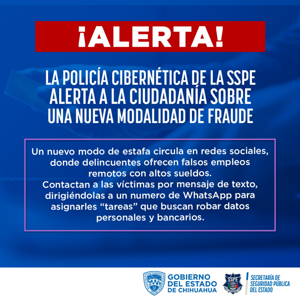 Alerta policía cibernética de la sspe sobre nueva modalidad de fraude en redes sociales